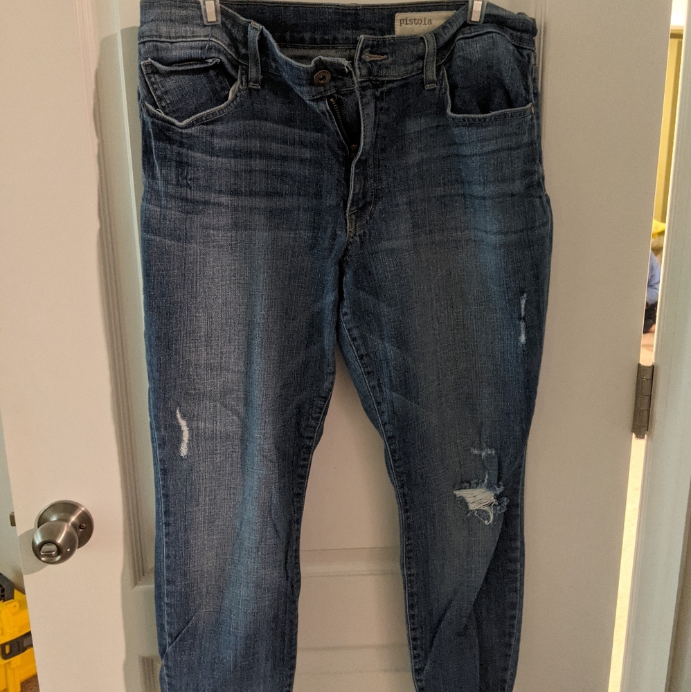 Pistola straight leg jeans